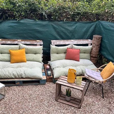 T2 40m2 Rez-de-jardin, Bord De Mer,